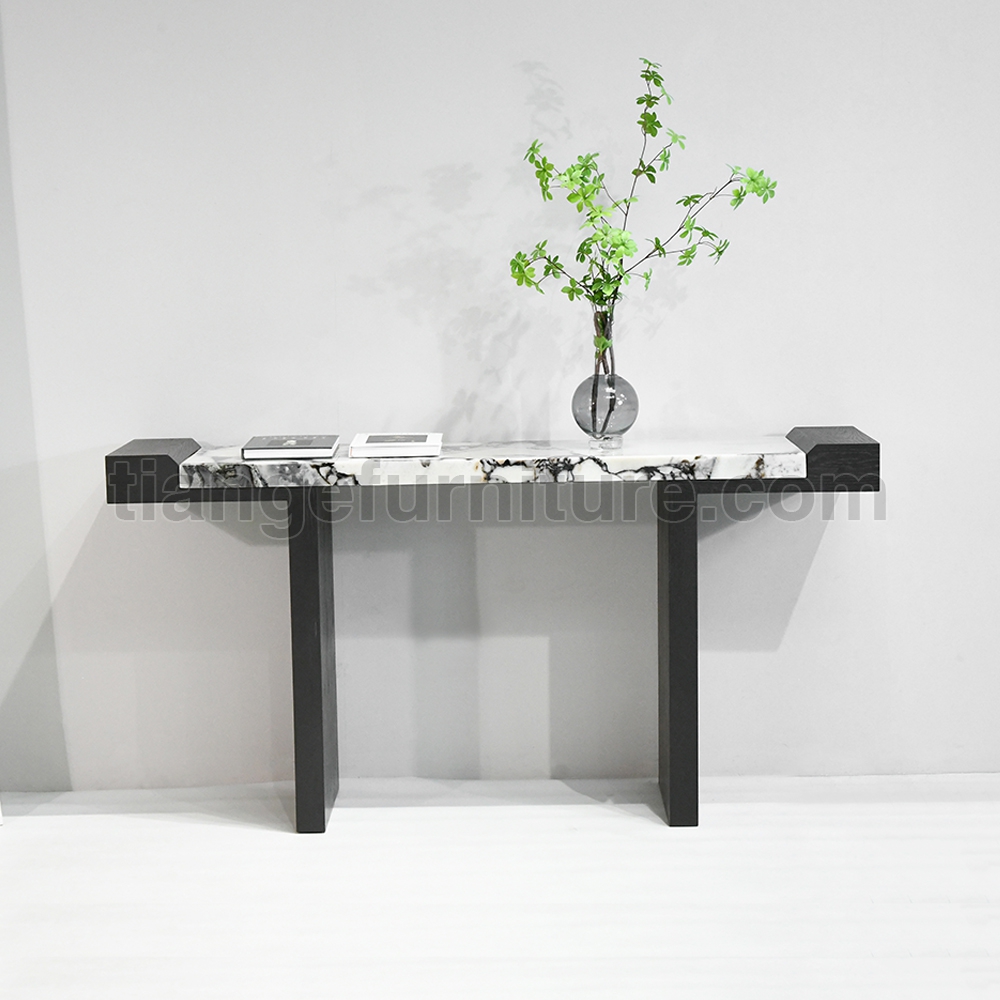 Pape Modern Marble Top Console Table X19