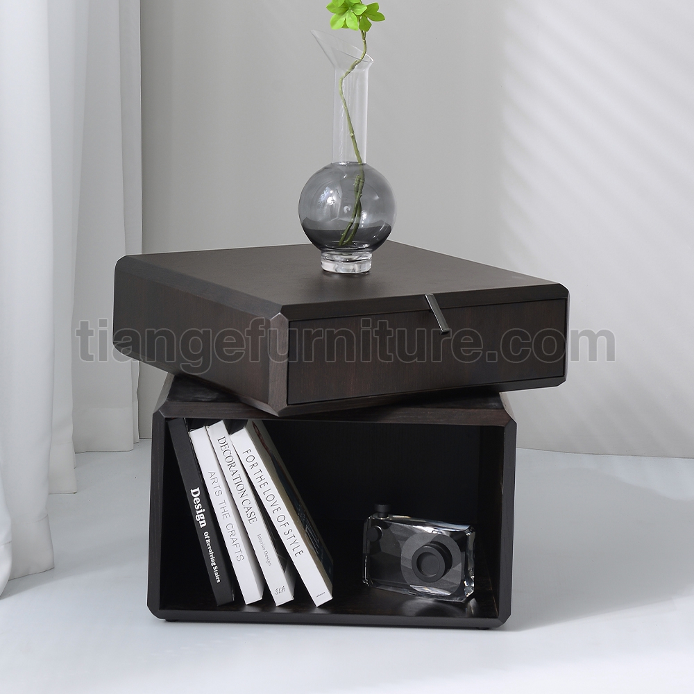 Half body rotation for convenient bedside table T68